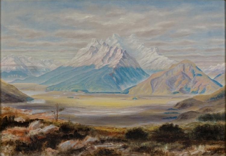 Tom Thomson Painting of Mount Earnslaw Spain oil painting art